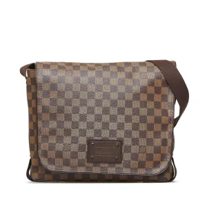 Louis Vuitton Brooklyn MM Damier Ebene Canvas