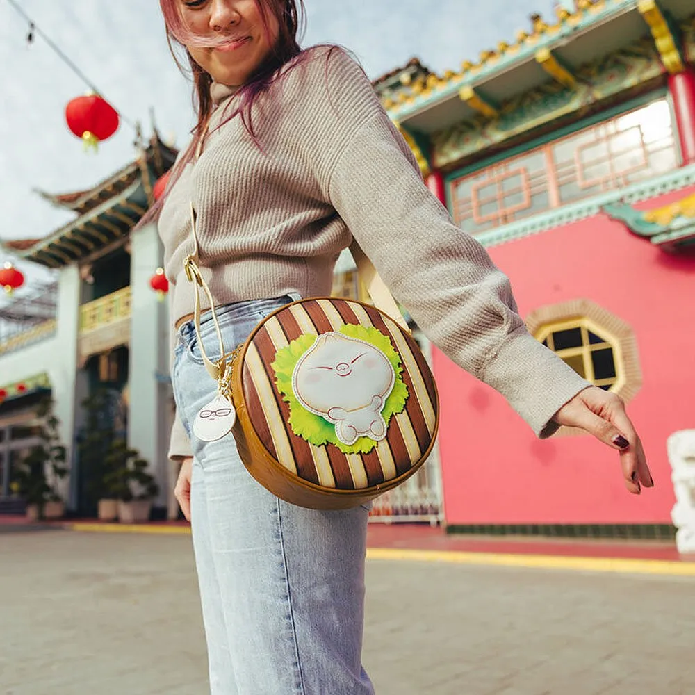 Loungefly x Pixar Shorts Bao Bamboo Steamer Basket Crossbody Bag