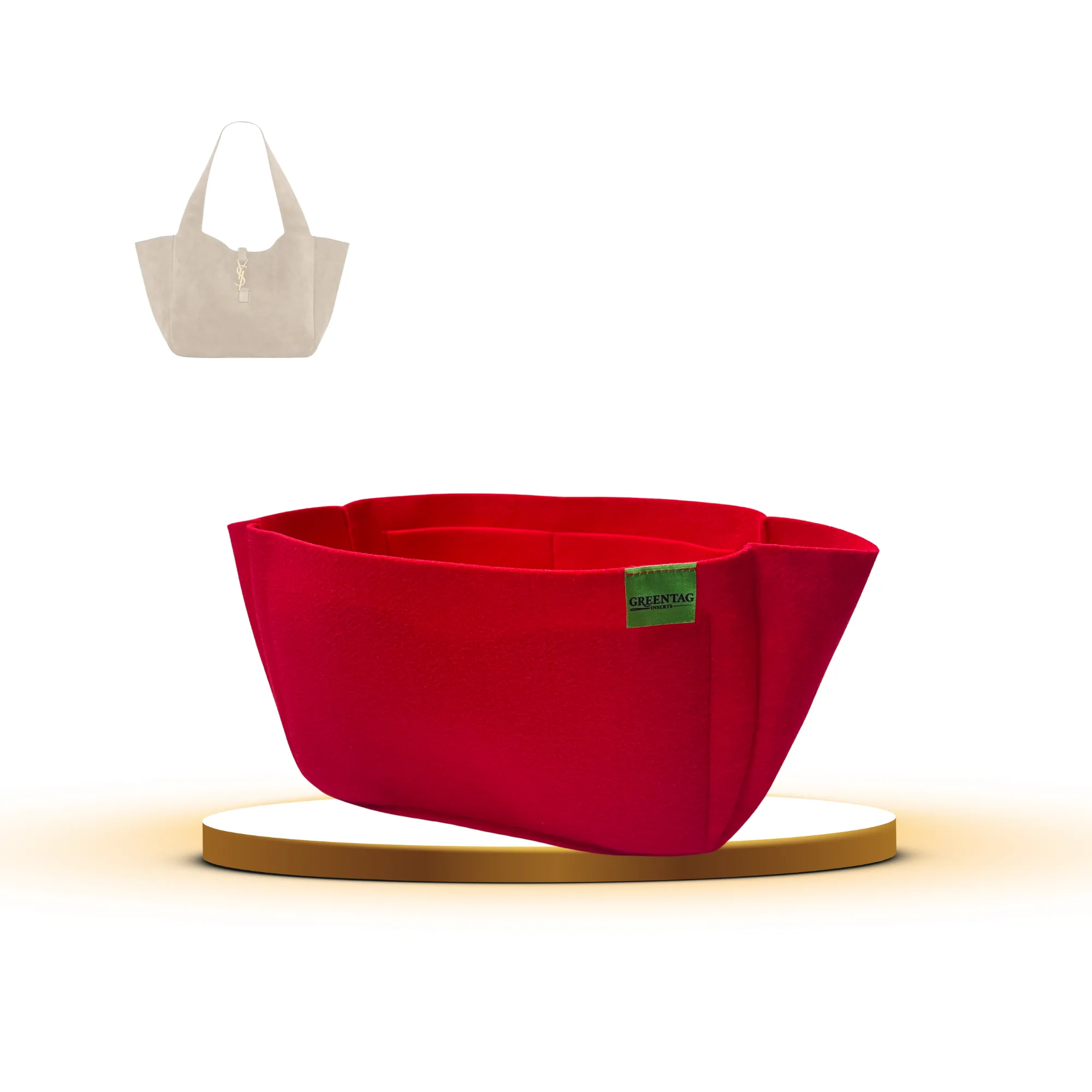 Luxe Edition Felt Insert Organizer for Le 5a7 Bea Bag