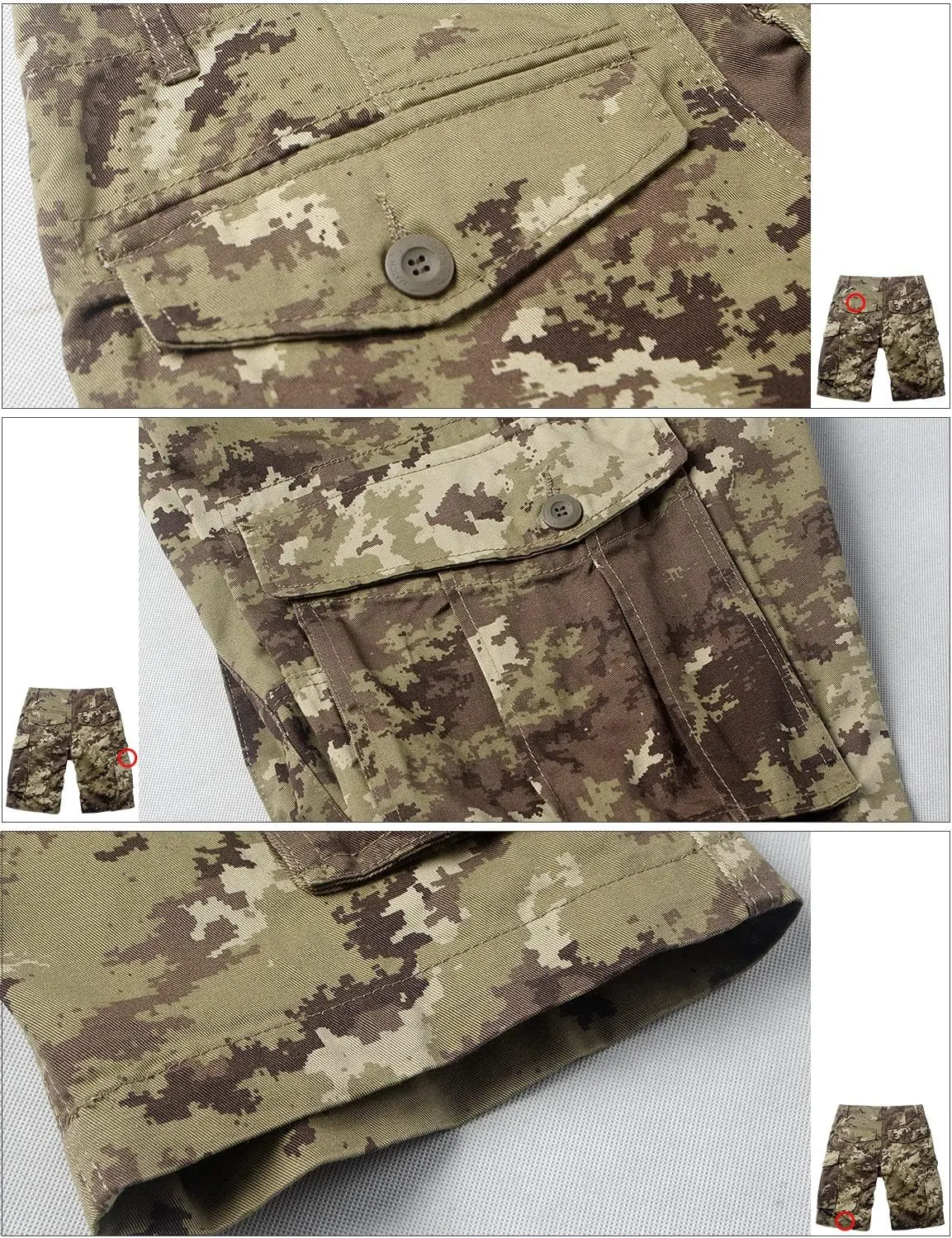 Match Men's Wild Cargo Shorts