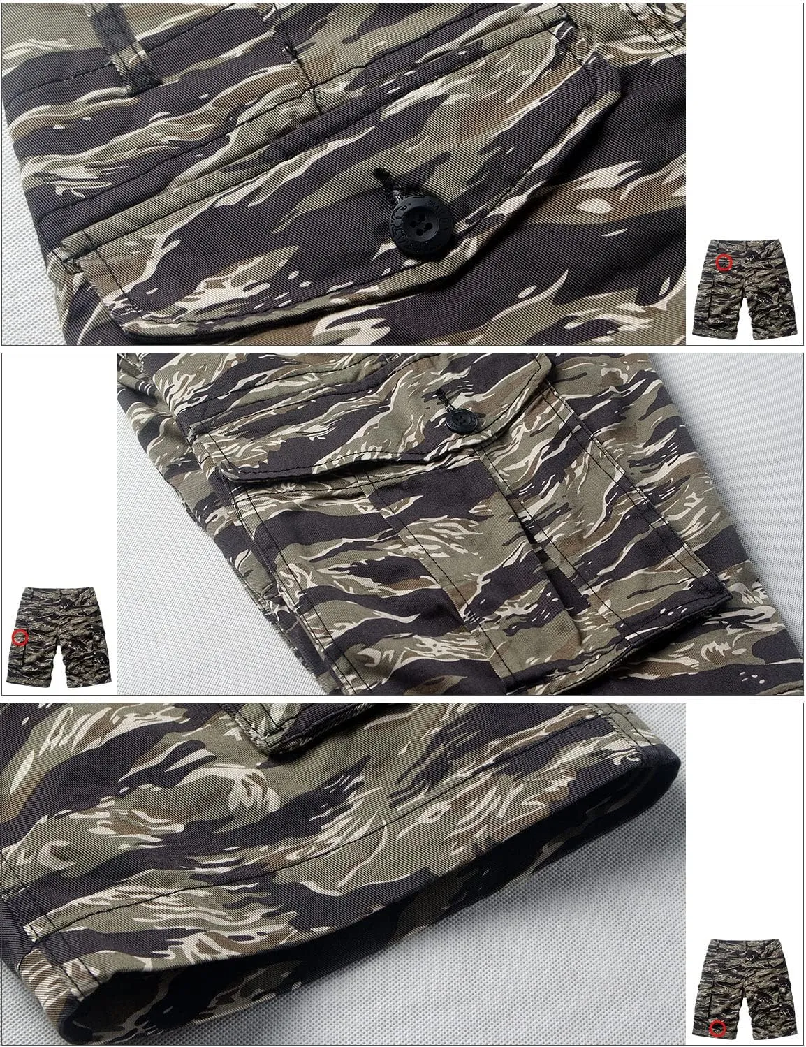 Match Men's Wild Cargo Shorts