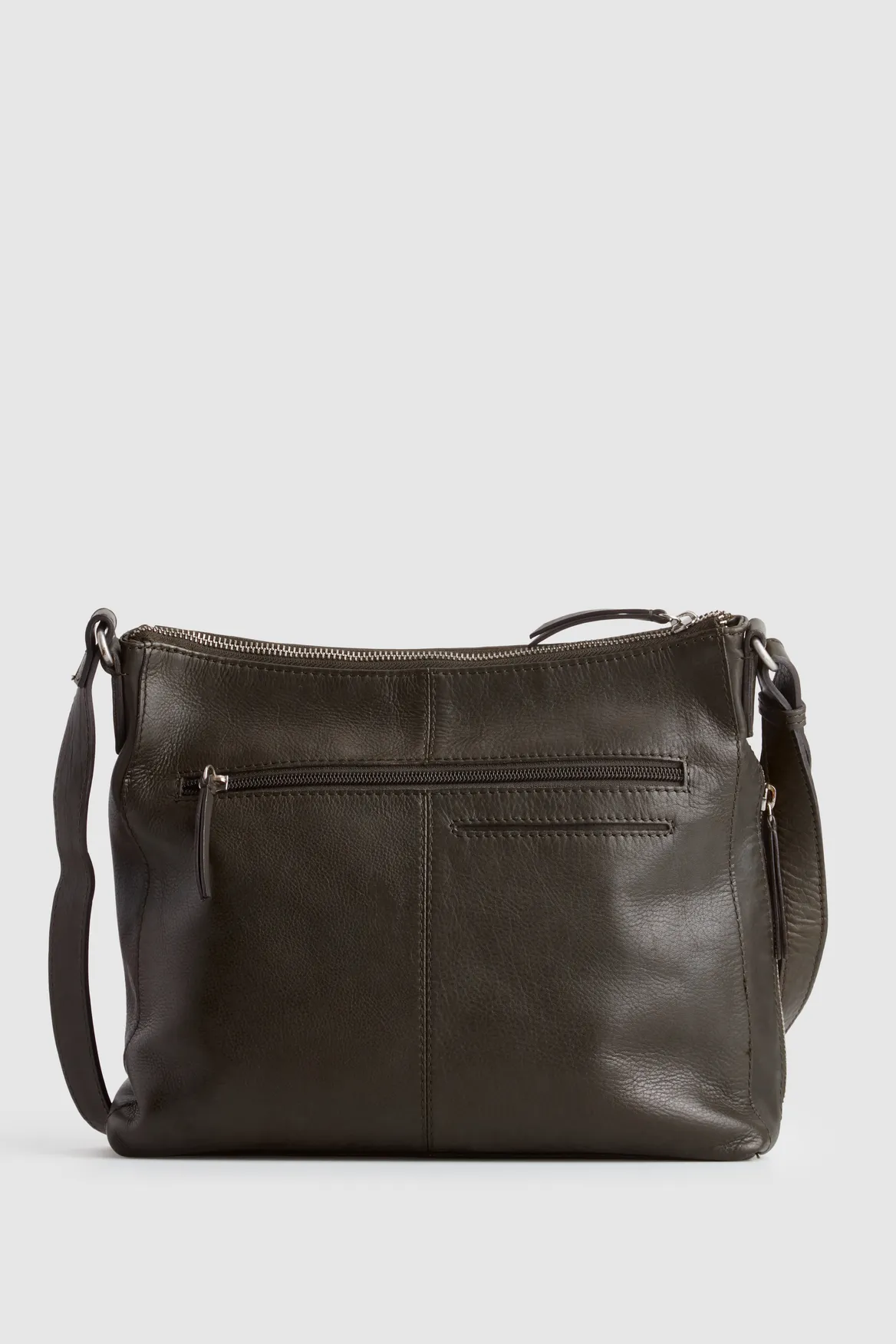 Maya Leather Large Crossbody Bag