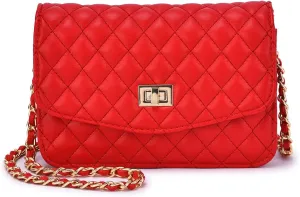 Mellow World Evening Cell Phone Pouch Handbag, Red, One Size