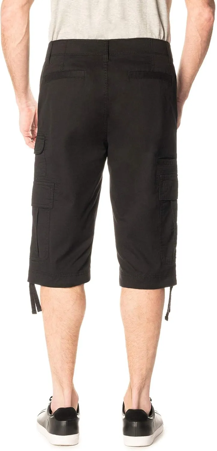 Men's Below The Knee Messenger Cargo Shorts