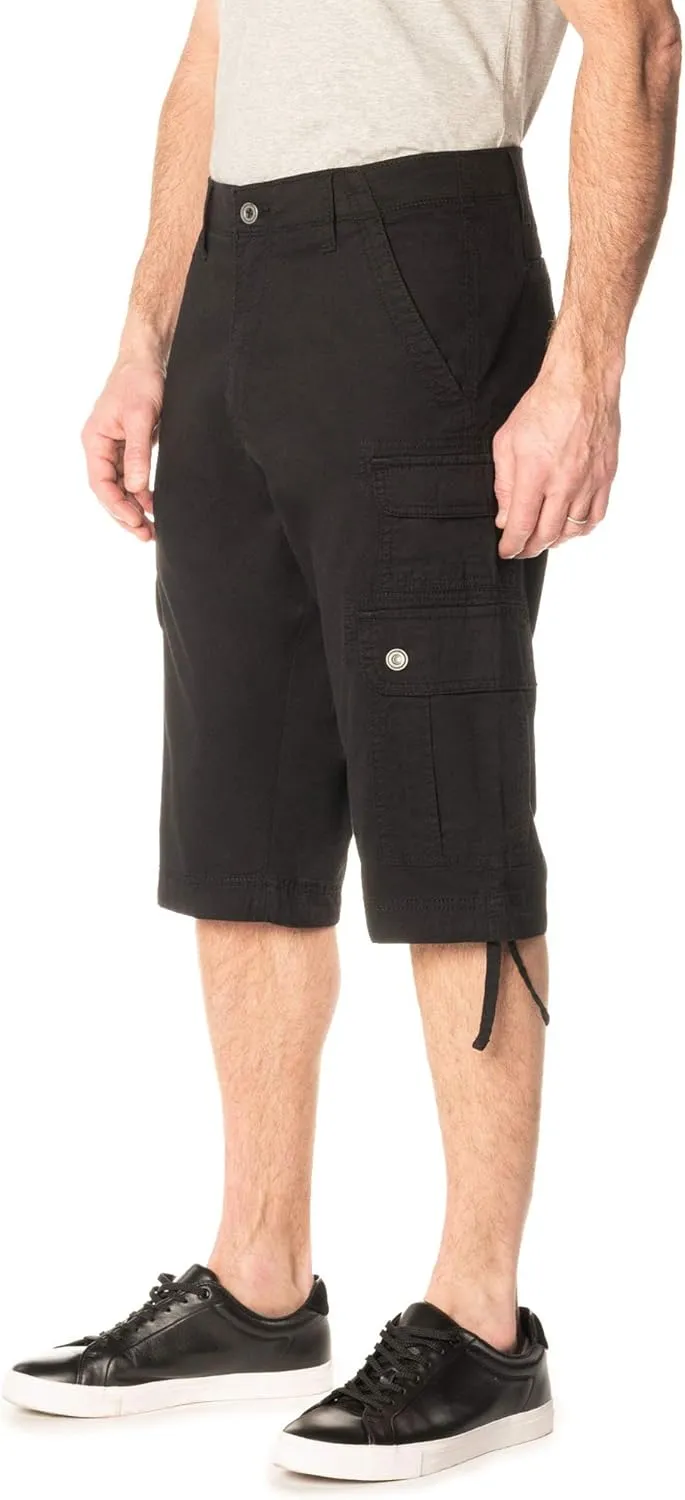 Men's Below The Knee Messenger Cargo Shorts