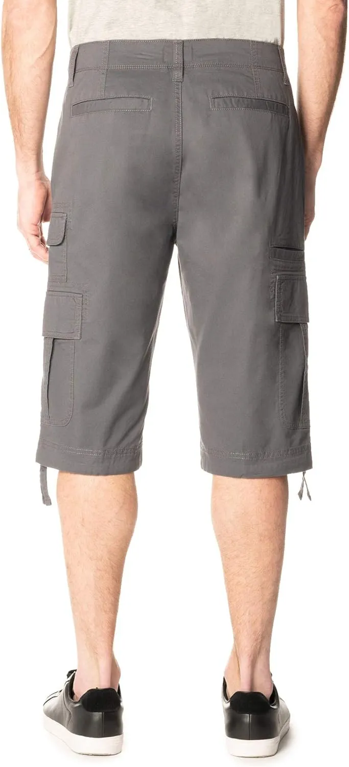 Men's Below The Knee Messenger Cargo Shorts