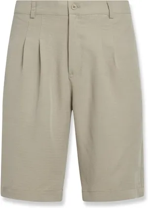 Men's Island Soft Casual Modal Tropical Front Pleated Shorts