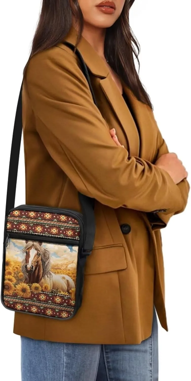 Messenger Bag for Women Crossbody Bag Medium Satchel Bag Purse Cell Phone Bag