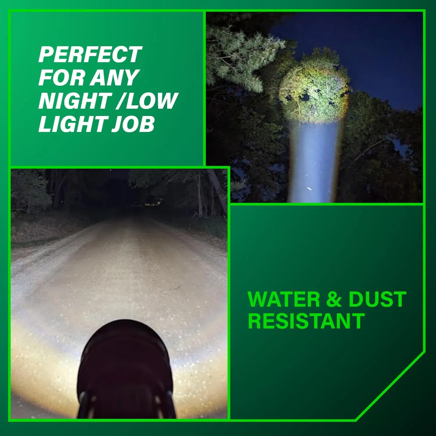 Metabo HPT 18V MultiVolt Cordless 1050 Lumen LED Handheld Spotlight, Water & Dust Resistant, 4 Light Modes, Long Lasting Battery Life, Lightweight and Portable, Tool Body Only, UB18DHQ4