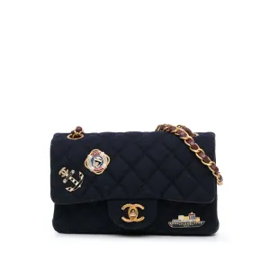 Mini Rectangular Classic Jersey Sailor Single Flap