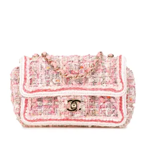 Mini Rectangular Classic Tweed Braid Flap