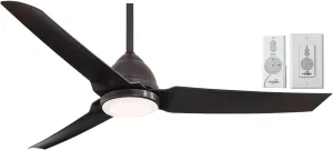 MINKA-AIRE F753L-KA, Java 54" LED Ceiling Fan, Kocoa Finish With Additional Wall Control