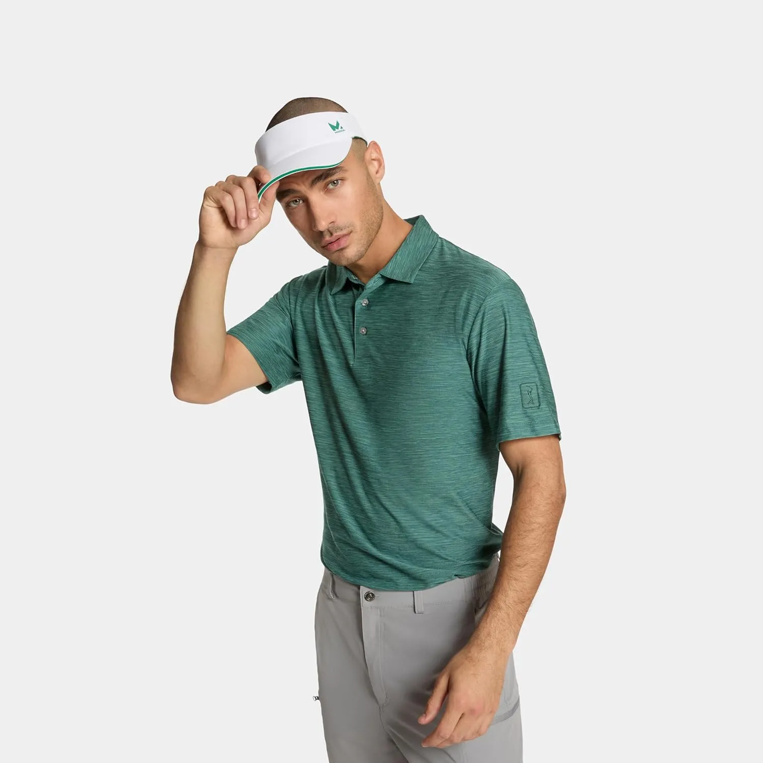 MISSION Structured Cooling Visor - Unisex One Size Cap for Tennis, Golf & Running - Lightweight & Durable