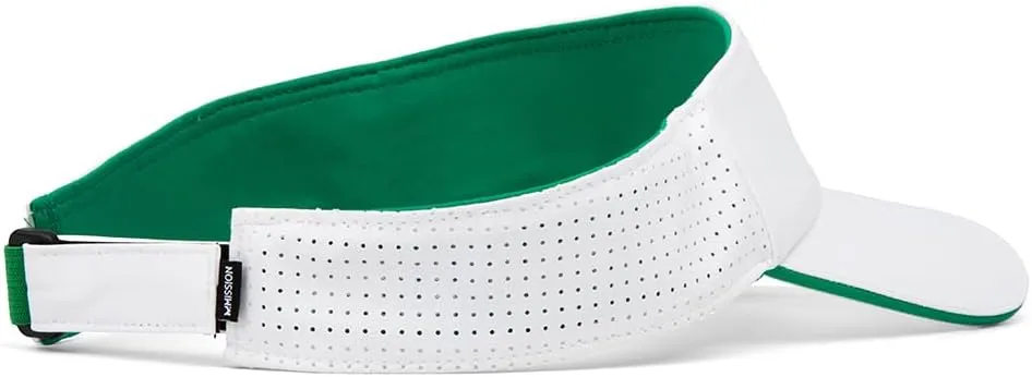 MISSION Structured Cooling Visor - Unisex One Size Cap for Tennis, Golf & Running - Lightweight & Durable