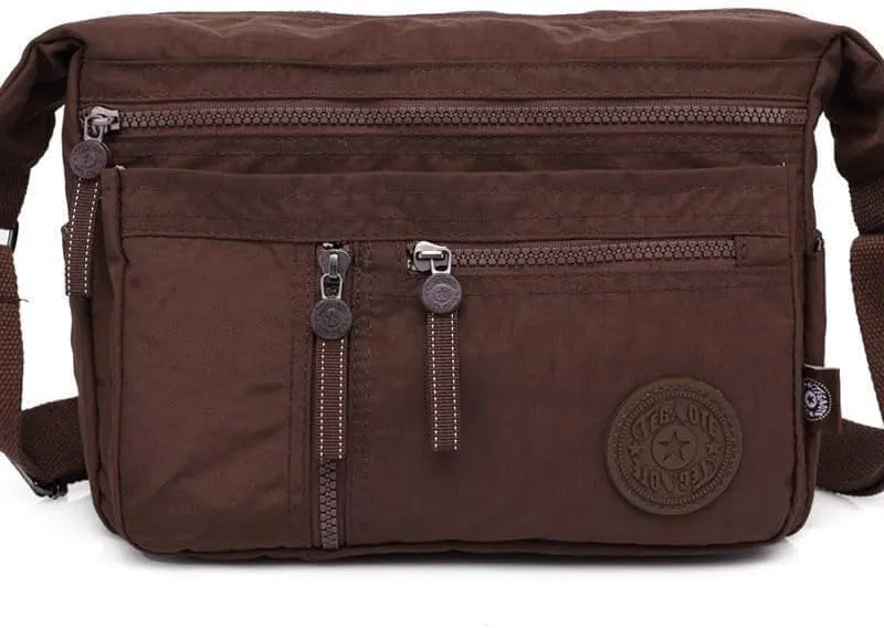 MOLERFO Nylon Bag Trashy Y2k Bag Messenger Bag Canvas Crossbody Bag Grunge Bag Therian Clothes