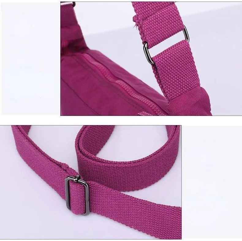 MOLERFO Nylon Bag Trashy Y2k Bag Messenger Bag Canvas Crossbody Bag Grunge Bag Therian Clothes