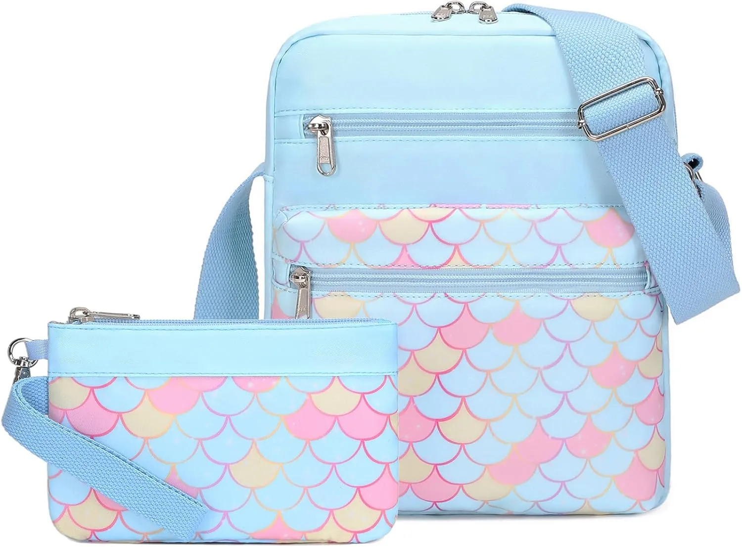 Mygreen Small Crossbody Purse Set for Teen Girls Small Messenger Bags for Kids 9-10 Gifts
