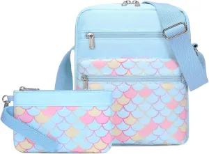 Mygreen Small Crossbody Purse Set for Teen Girls Small Messenger Bags for Kids 9-10 Gifts