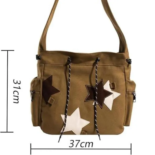 Narissa | Star Crossbody Messenger Bag