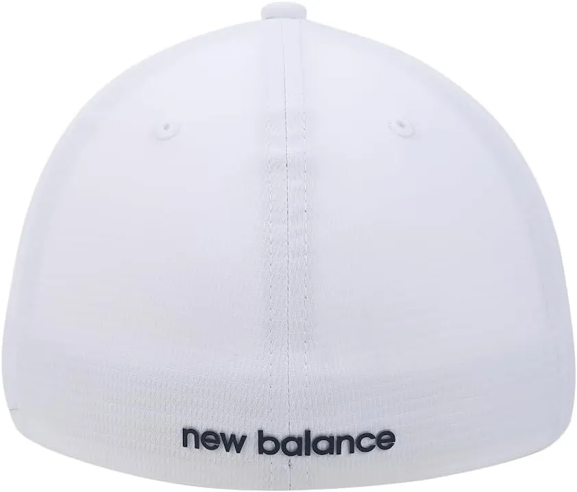 New Balance Adult Unisex 6 Panel Structured Stretch-Fit Performance Running Workout Gym Hat