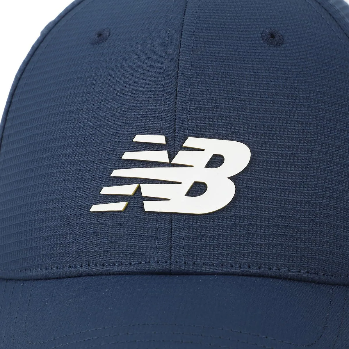 New Balance Adult Unisex 6 Panel Structured Stretch-Fit Performance Running Workout Gym Hat