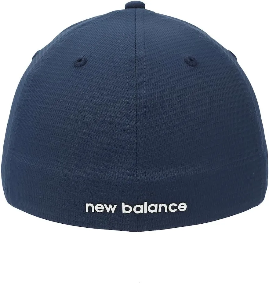 New Balance Adult Unisex 6 Panel Structured Stretch-Fit Performance Running Workout Gym Hat