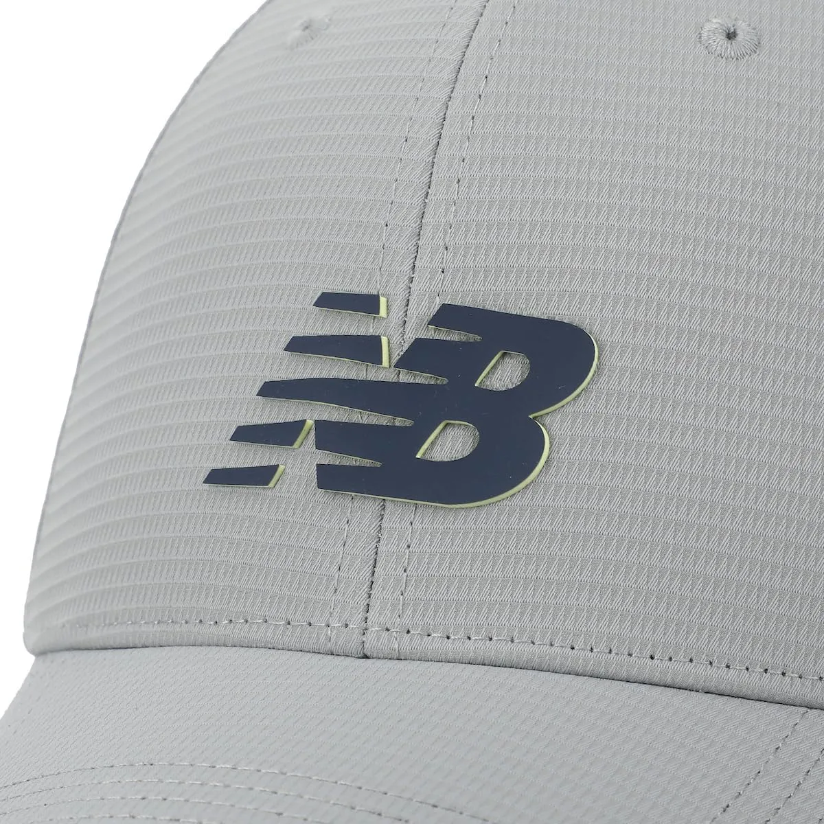 New Balance Adult Unisex 6 Panel Structured Stretch-Fit Performance Running Workout Gym Hat
