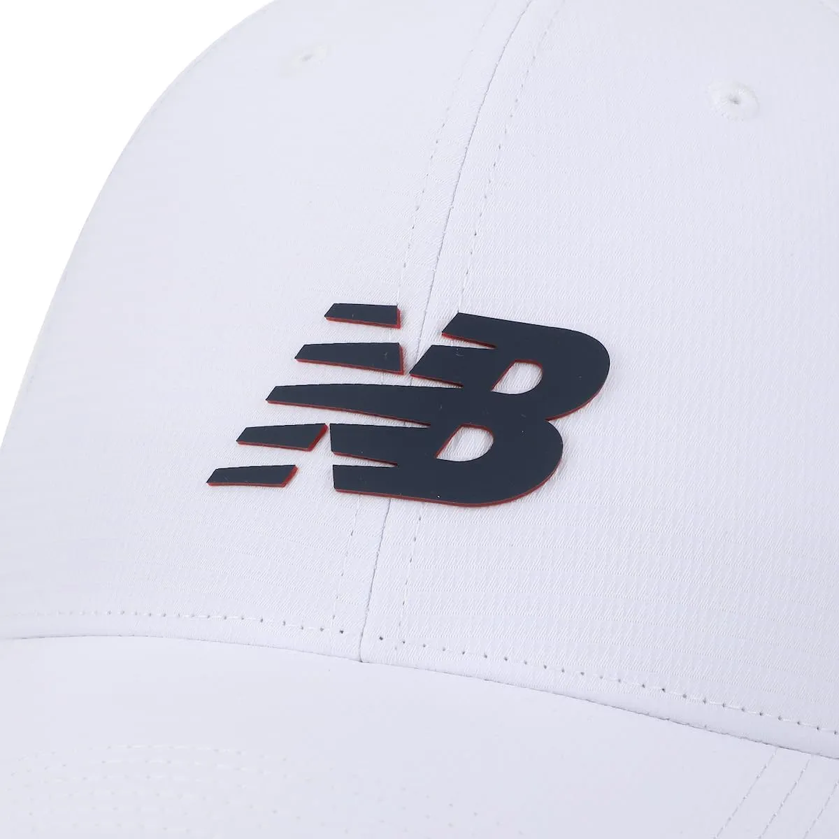 New Balance Adult Unisex 6 Panel Structured Stretch-Fit Performance Running Workout Gym Hat