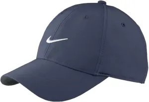 Nike Dri-FIT Structured Club Cap Snapback Adjustable Hat (US, Alpha, Medium, Large, Navy Blue)
