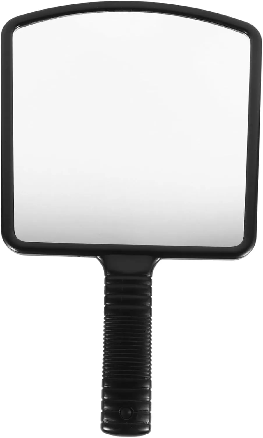 NOLITOY Handheld Mirror Square Makeup Mirror Barber Mirror Handheld Led Illuminated Portable Cosmetic Mirror for Women