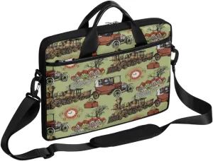 Old Car Laptop Computer Bag Waterproof Shoulder Messenger Bag 13-15 inch Durable Laptop Tote Bag with Shoulder Strap Handle Lightweight Crossbody Briefcase