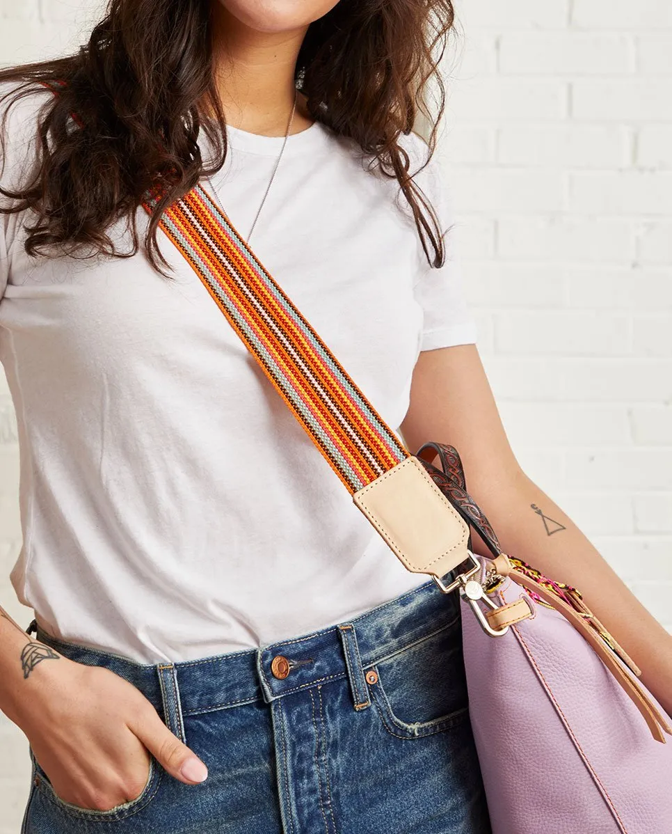 ORANGE WEBBING CROSSBODY STRAP