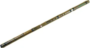OrientalMusicSanctuary ATTESTED: Dong Xue Hua Entry-Level Jointed Purple Bamboo Xiao Flute - Chinese Shakuhachi Xiao Flute (Right-Handed Key of G)