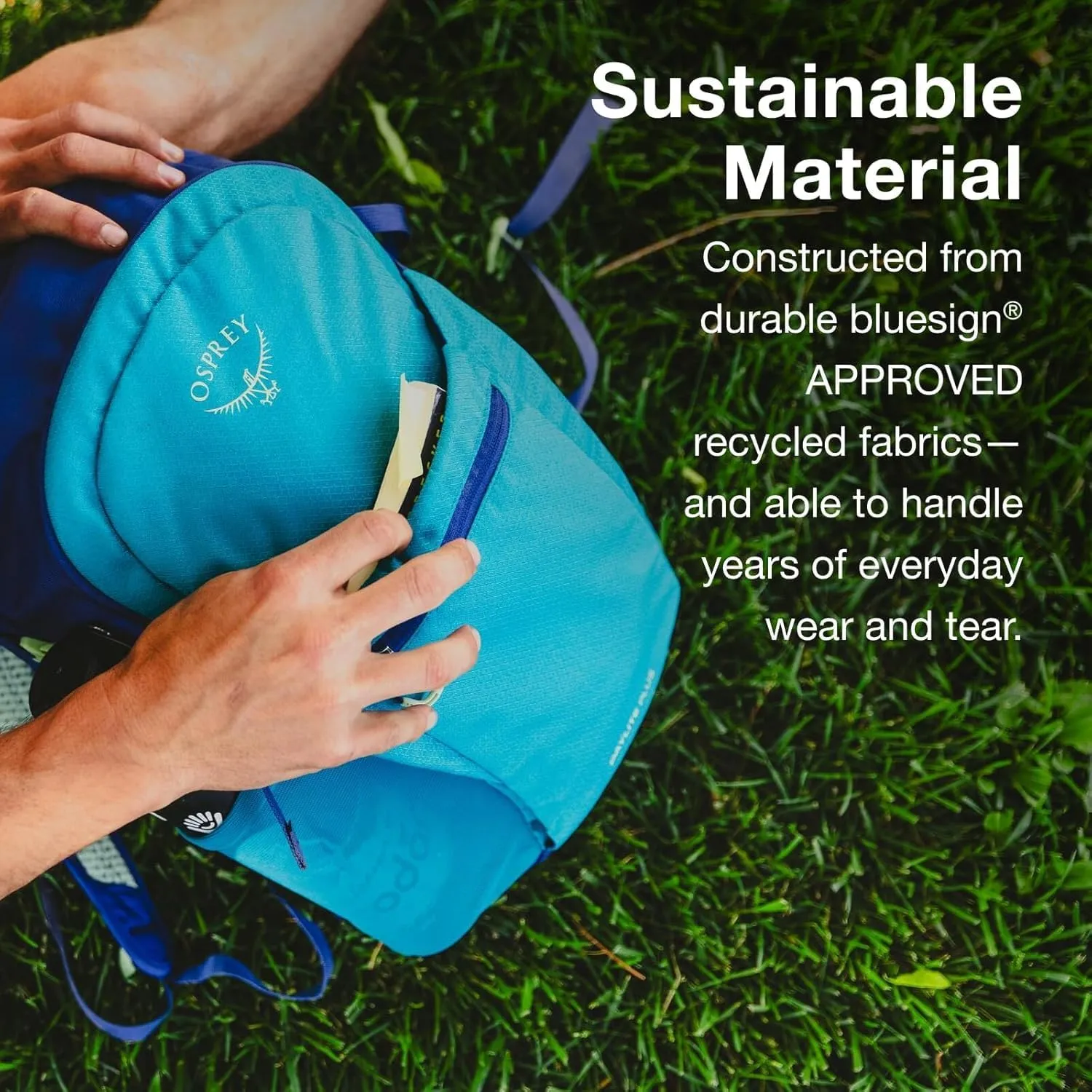 Osprey Daylite Plus Commuter Backpack, Wave Blue