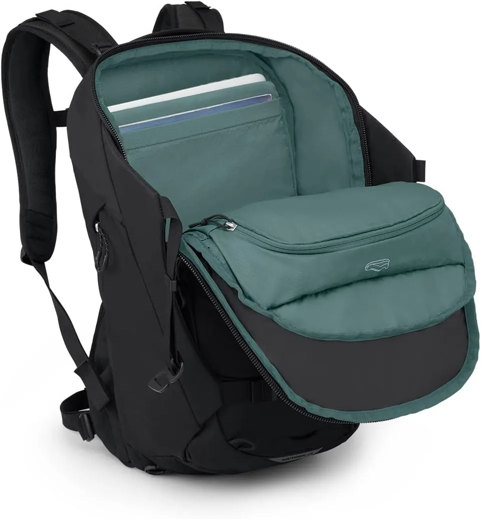 Osprey Metron 24L Commuter Laptop Backpack, Black