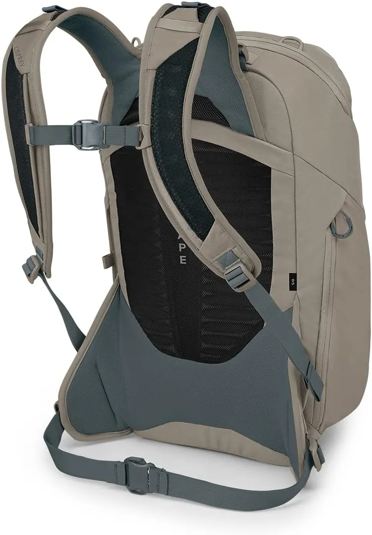 Osprey Metron 24L Commuter Laptop Backpack, Tan Concrete