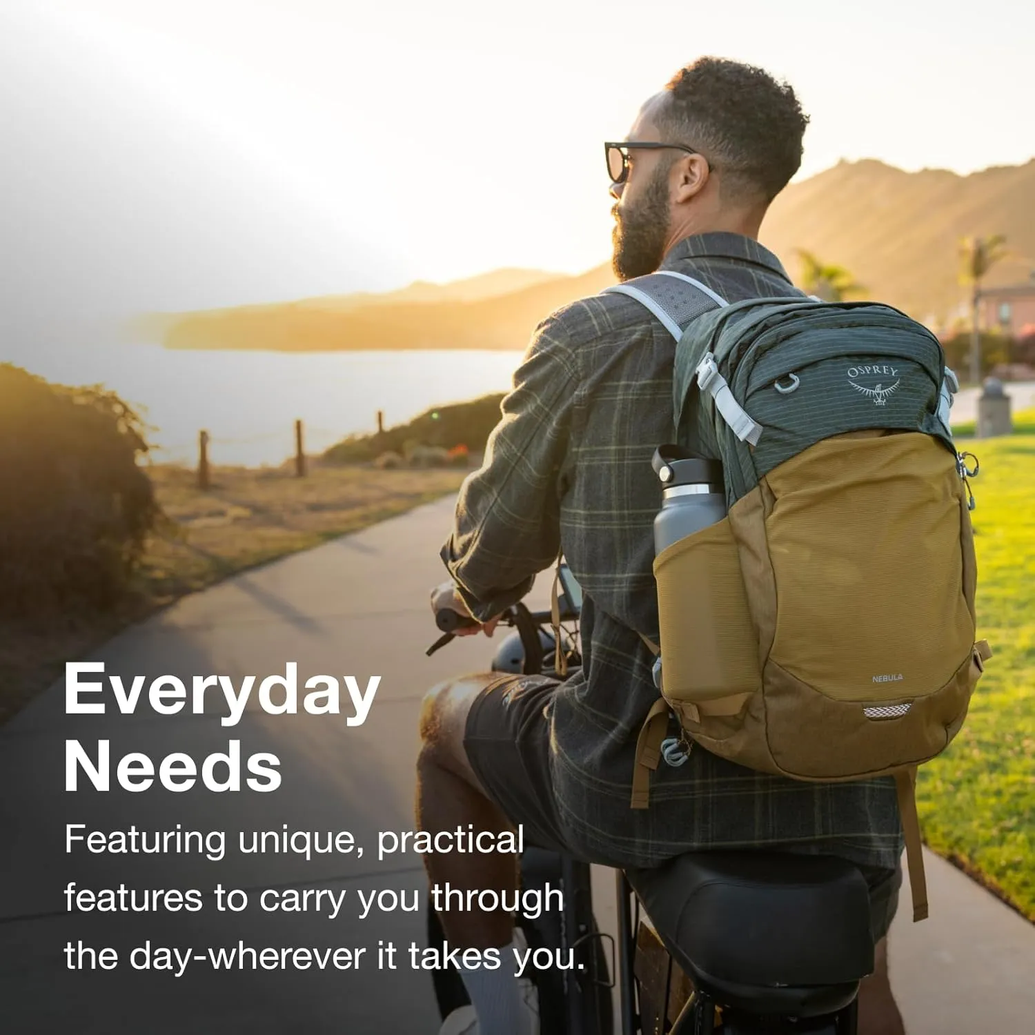 Osprey Nebula Commuter Backpack, Atlas Blue/Heather