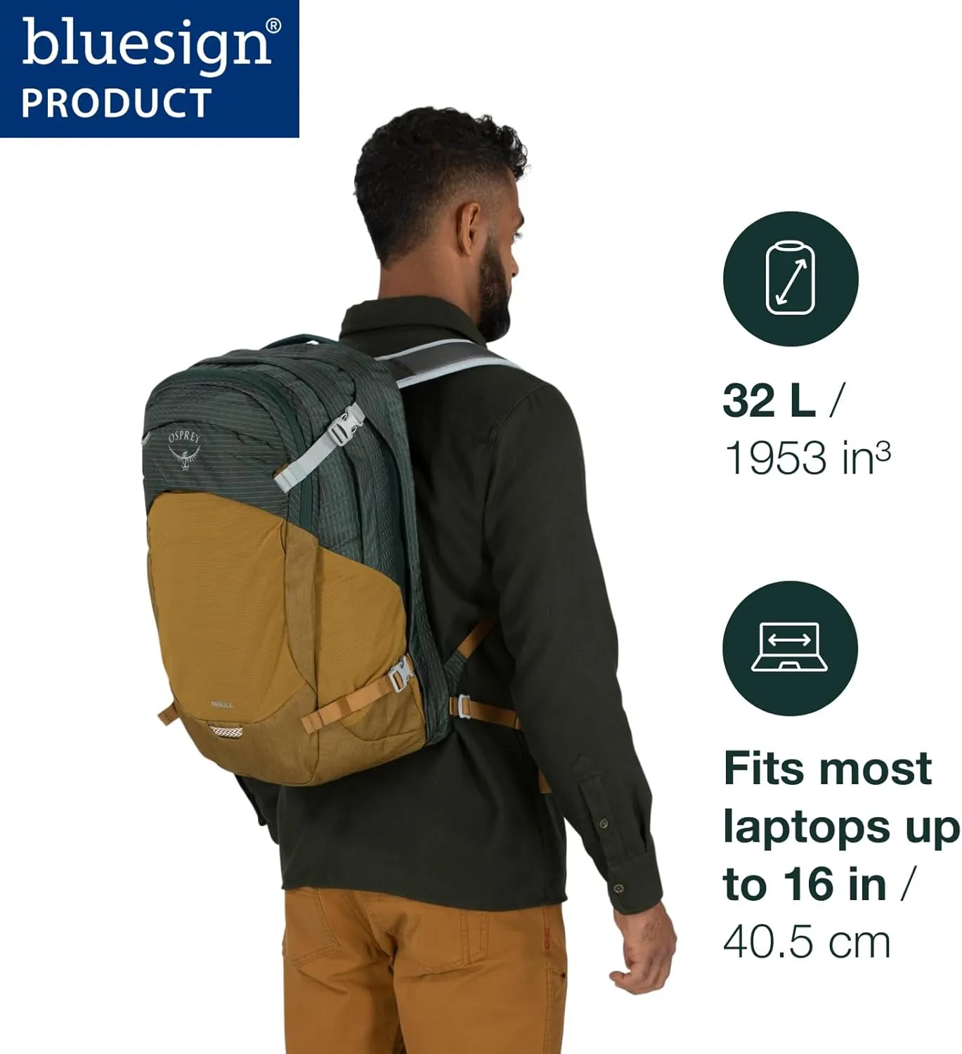 Osprey Nebula Commuter Backpack, Black