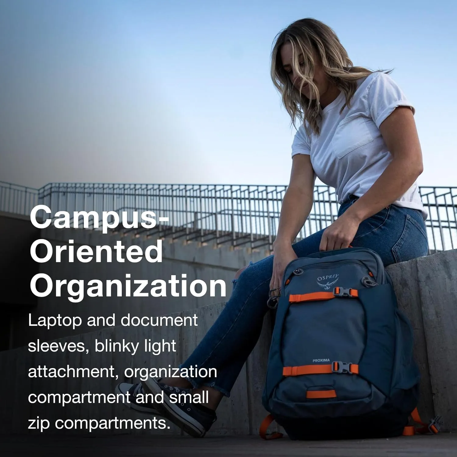 Osprey Proxima Laptop Commuter Backpack, Black