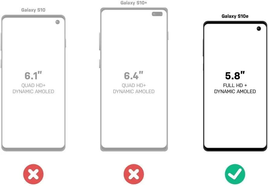 OtterBox Commuter Series Case for Galaxy S10e - Retail Packaging - Bespoke Way (Blazer Blue/Stormy SEAS Blue)
