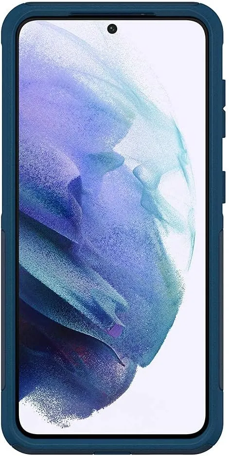 OtterBox Commuter Series Case for Galaxy S21 5G (ONLY - Does NOT FIT Plus or Ultra) - Bespoke Way (Blazer Blue/Stormy SEAS Blue)