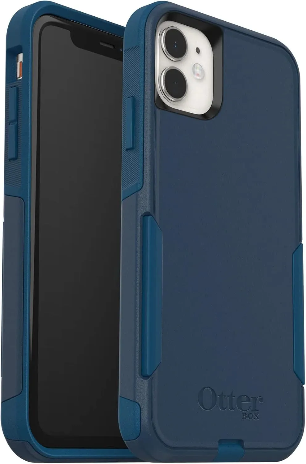 OtterBox Commuter Series Case for iPhone 11 (Only) - Non-Retail Packaging - Bespoke Way (Blazer Blue/Stormy Seas Blue)