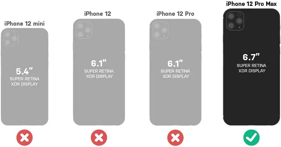 OtterBox Commuter Series Case for iPhone 12 PRO MAX (ONLY) Non-Retail Packaging - Bespoke Way