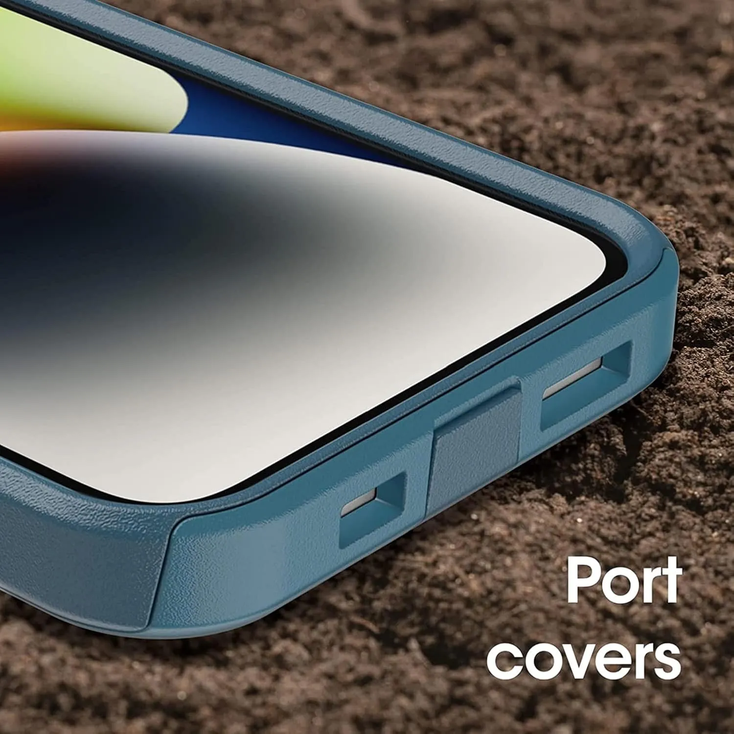 OtterBox Commuter Series Case for iPhone 13 (Only) - Non-Retail Packaging - Don't Be Blue