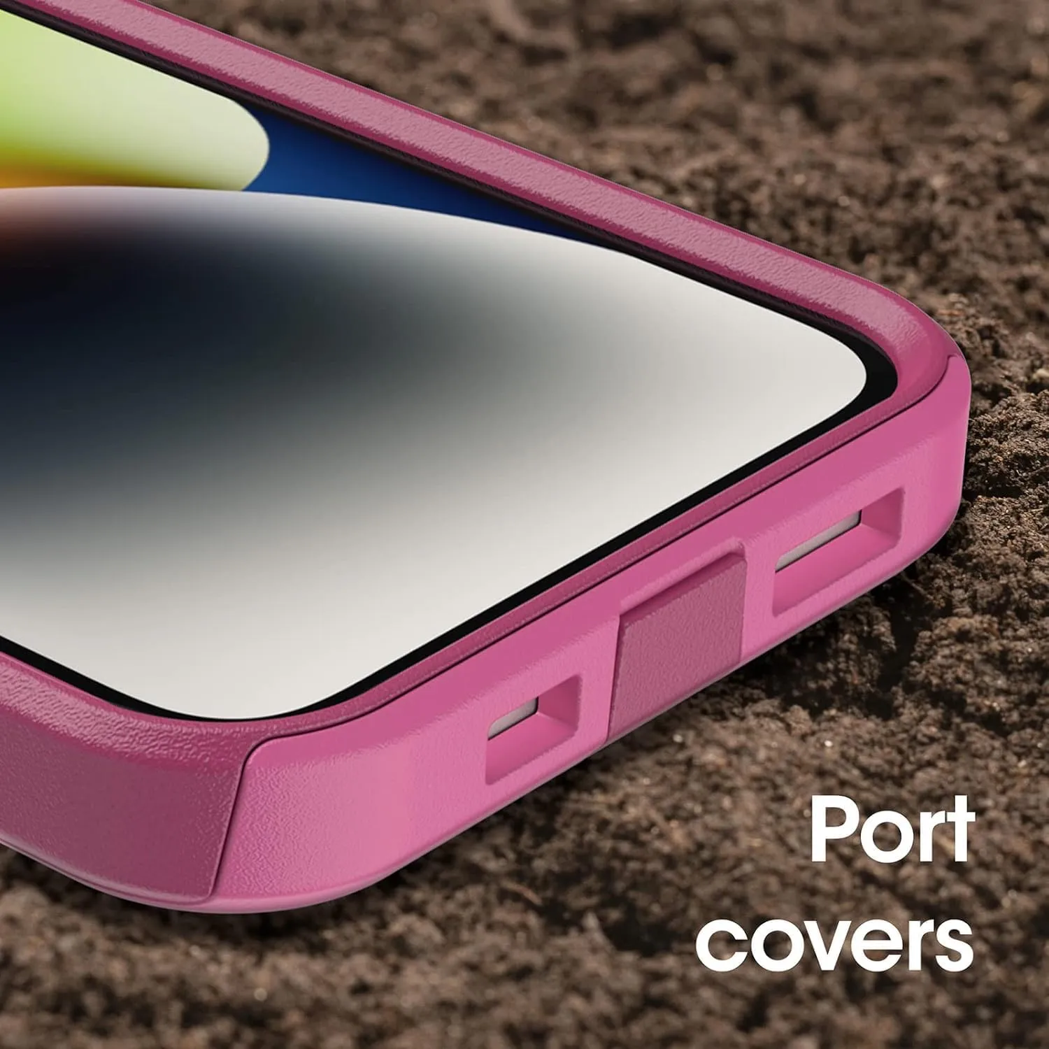 OtterBox Commuter Series Case for iPhone 13 (Only) - Non-Retail Packaging - Into The Fuchsia (Pink)