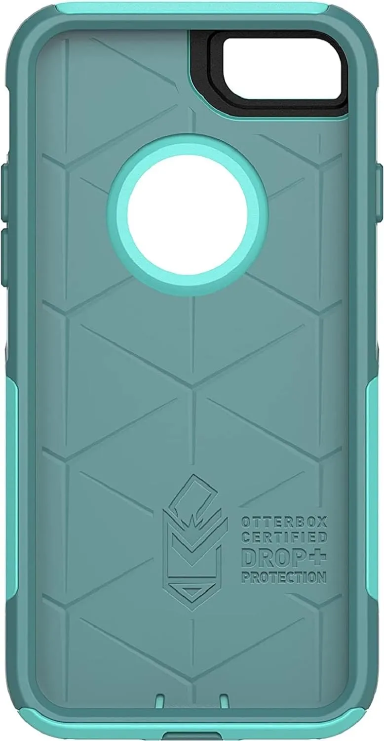 OtterBox Commuter Series Case for iPhone SE (3rd & 2nd gen) & iPhone 8/7 (Only) - Non-Retail Packaging - (Aqua Mint Way)