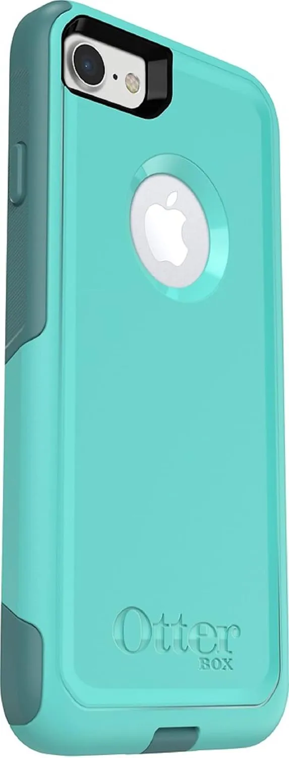 OtterBox Commuter Series Case for iPhone SE (3rd & 2nd gen) & iPhone 8/7 (Only) - Non-Retail Packaging - (Aqua Mint Way)