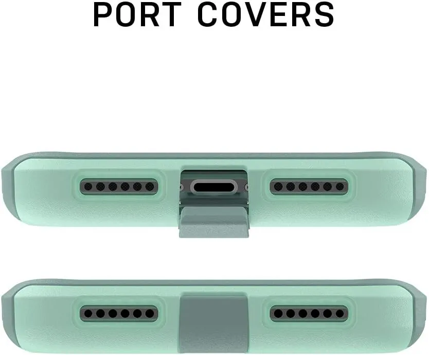 OtterBox COMMUTER SERIES Case for iPhone XR - Frustration Free Packaging - BESPOKE WAY (BLAZER BLUE/STORMY SEAS BLUE)