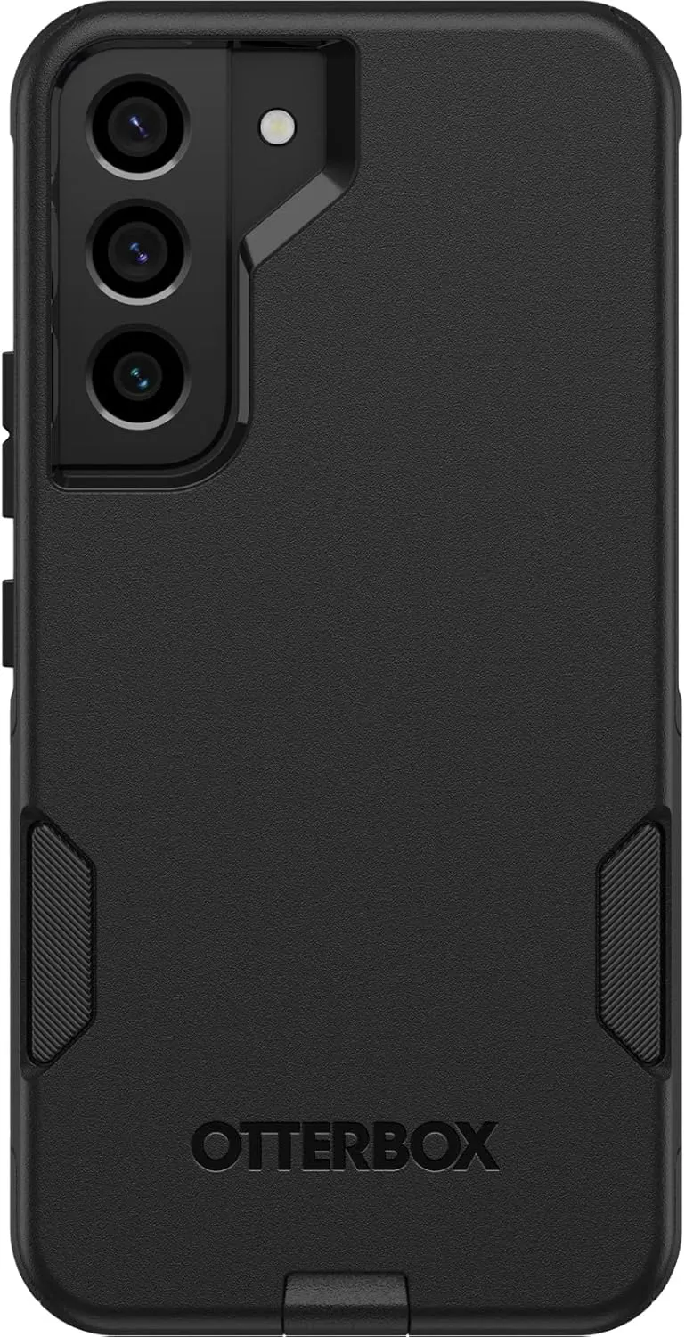 OtterBox Galaxy S22 Commuter Series Case - Black, Slim & Tough, Pocket-Friendly, with Port Protection