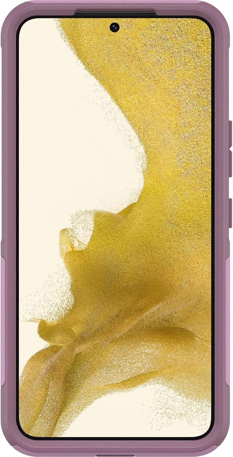 OtterBox Galaxy S22 Commuter Series Case - Maven Way, Slim & Tough, Pocket-Friendly, with Port Protection Pink